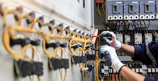 Professional Electrician technician working in Sugarland Run, VA